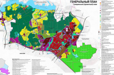 Генеральный план г. Мытищи